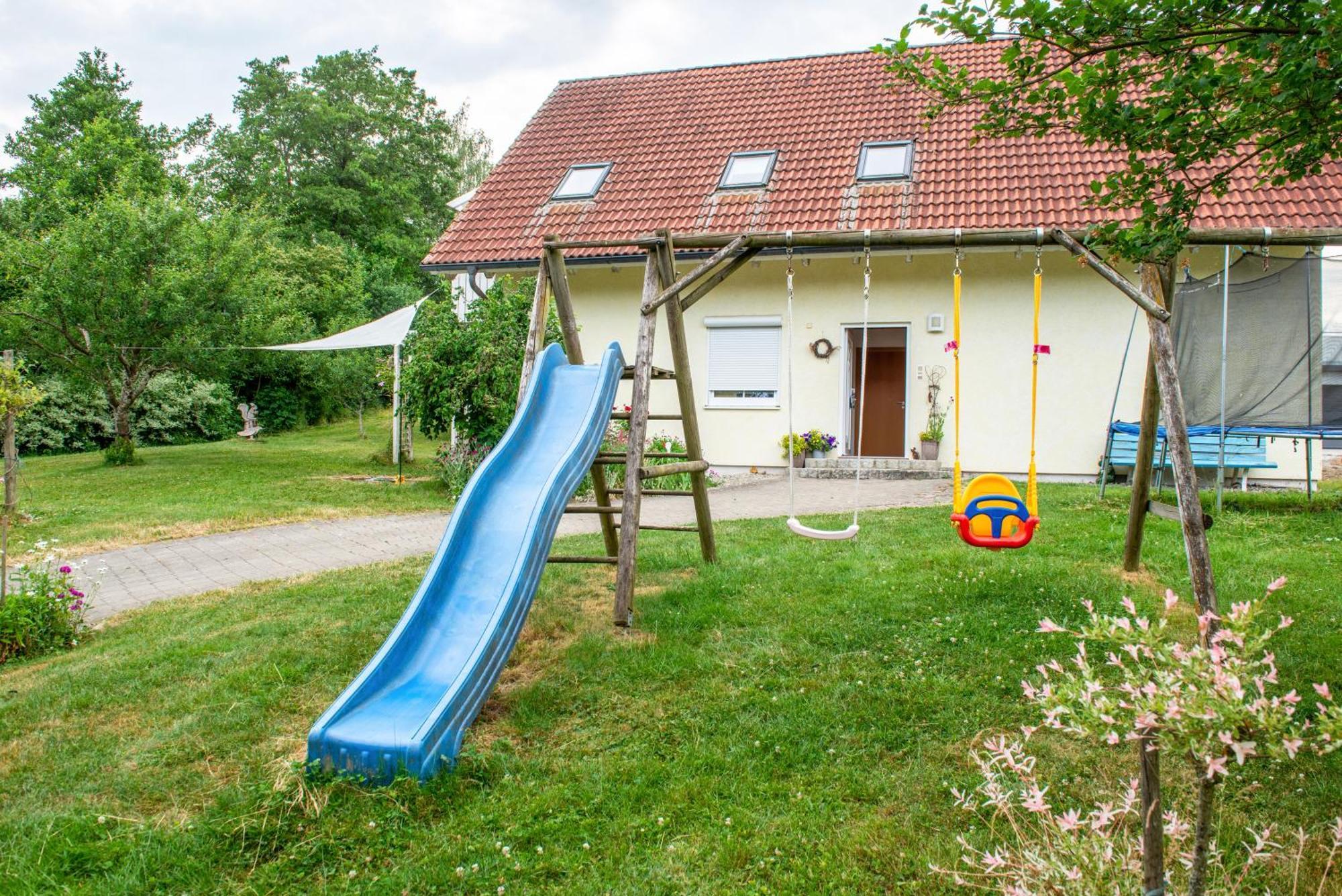 Beutenmuehle Straussenfarm Dach Owingen Экстерьер фото